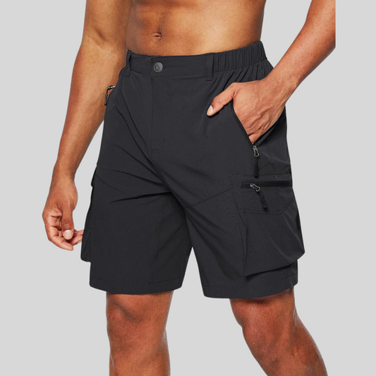 Montarello Zip Pocket Cargo Shorts Men's