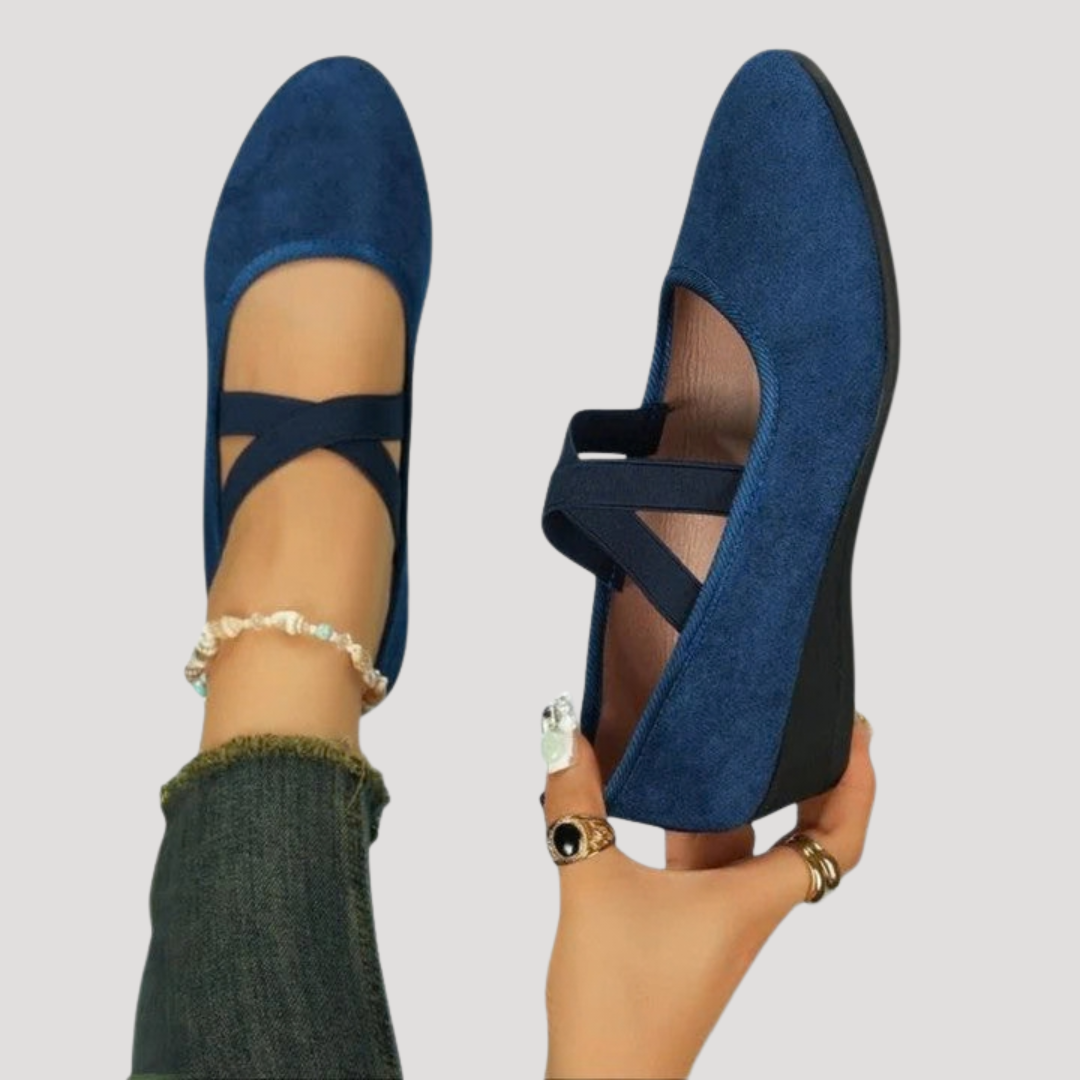 Montarello Women's Mary Jane Comfort Wedge Shoes