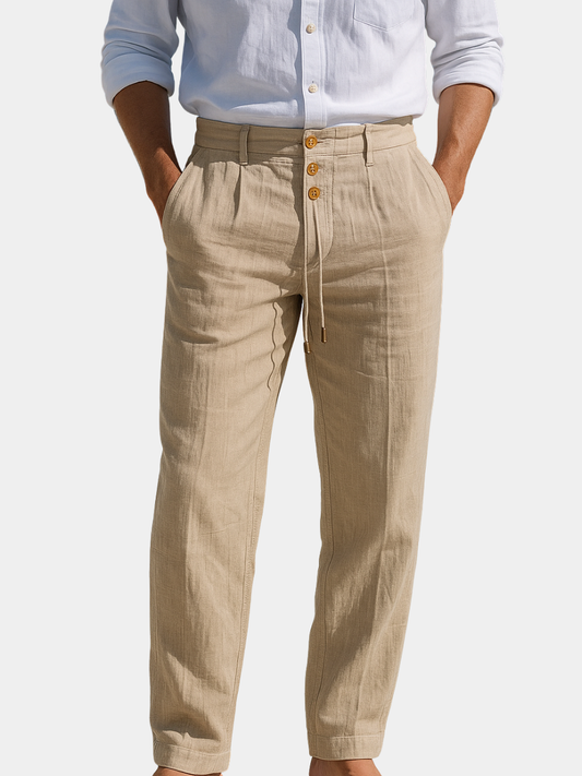 Montarello Linen Men's Summer Trousers