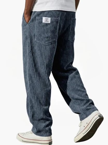 Montarello Men’s Relaxed Corduroy Trousers