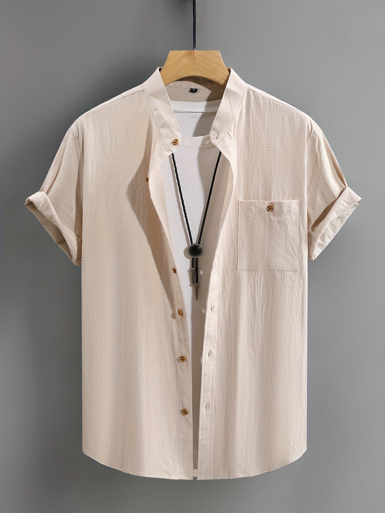 Montarello Button-Up Men's Short Sleeve Shirt