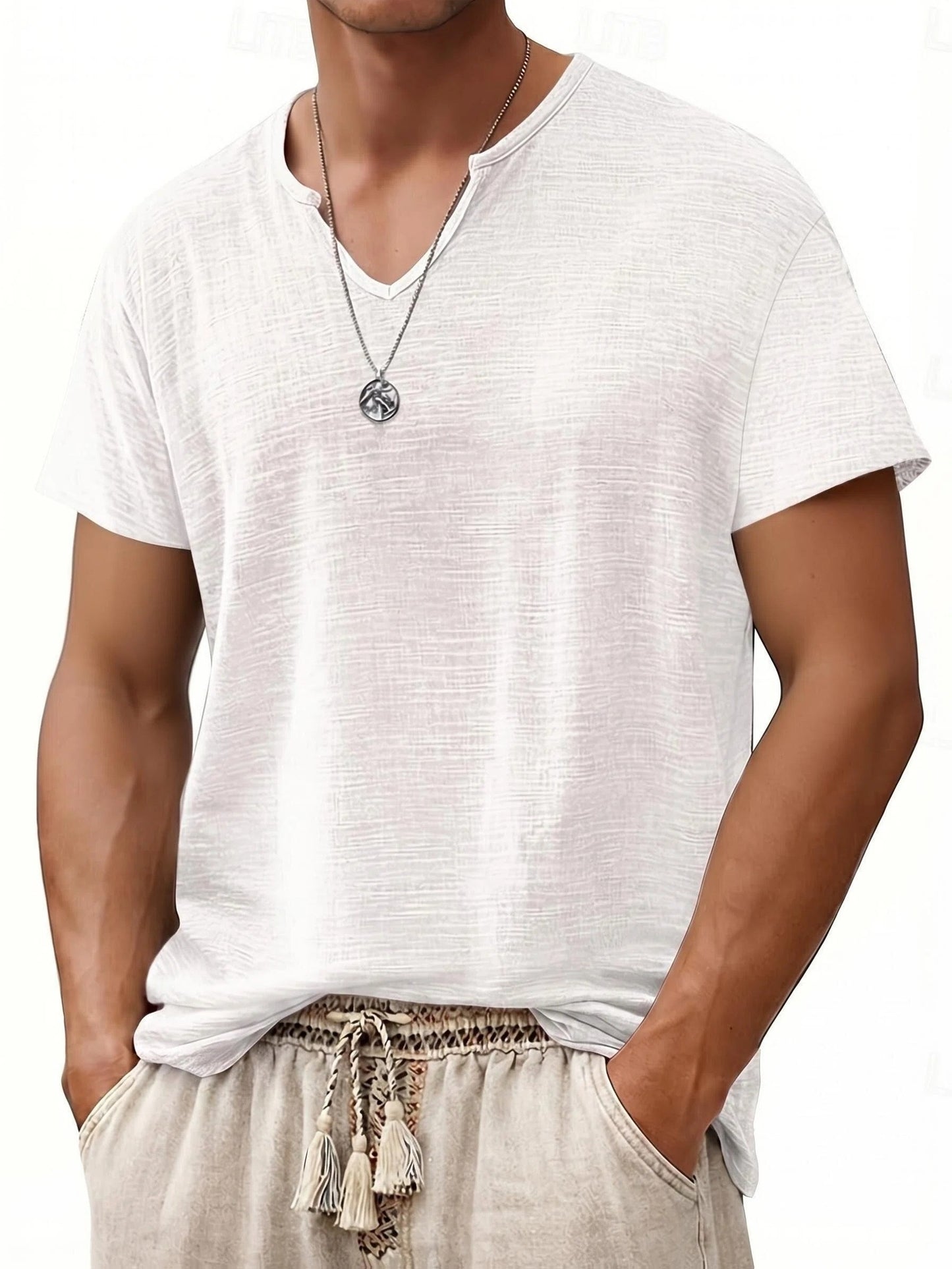 Montarello V-Neck Men's T-Shirt