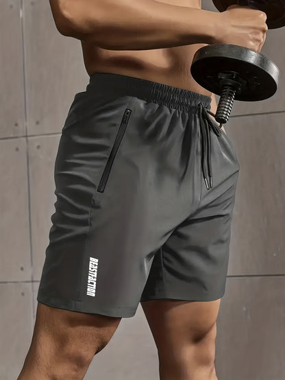 Montarello Zip Pocket Men's Gym Shorts