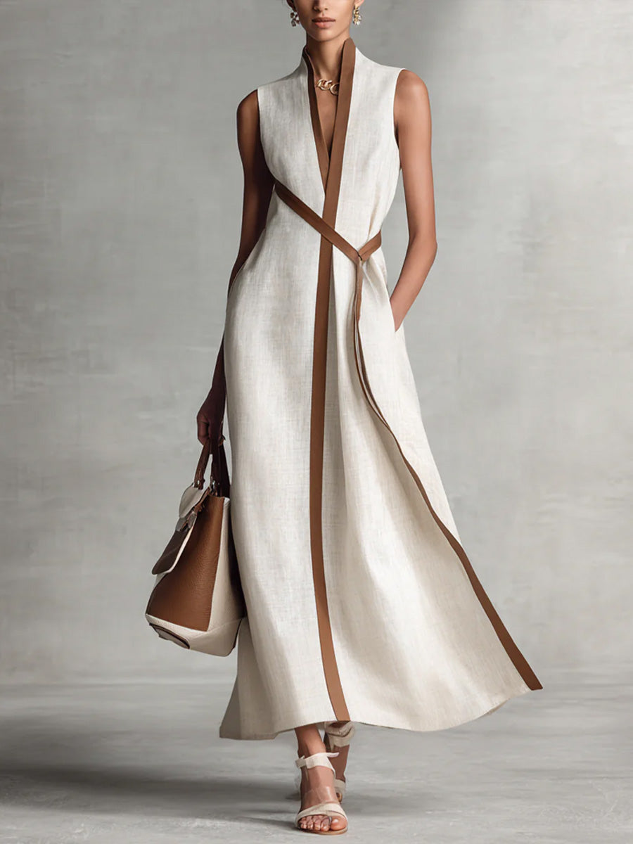 Montarello Lightweight Sleeveless Maxi Dress
