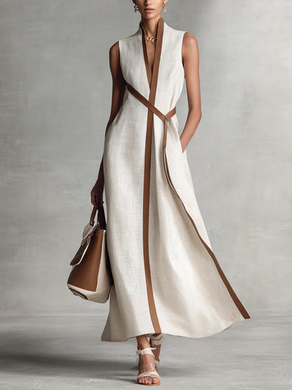 Montarello Lightweight Sleeveless Maxi Dress