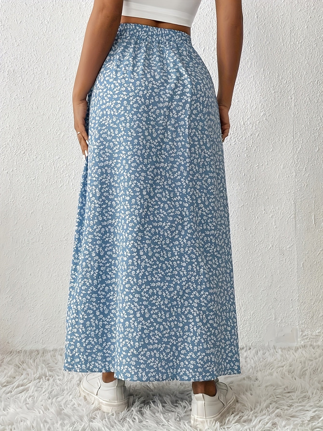 Montarello Ditsy Floral Maxi Skirt Women's