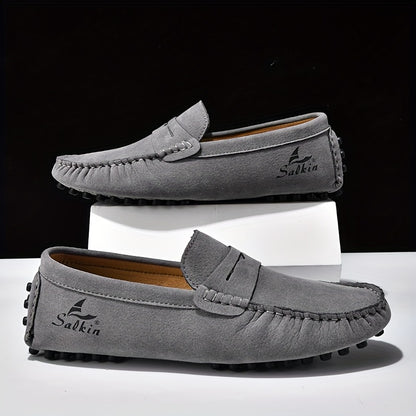 Montarello Suede-Look Men's Slip-On Loafers