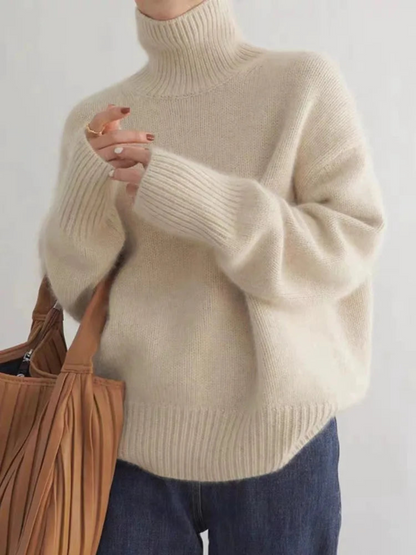 Montarello CloudSoft Turtleneck Knit Sweater