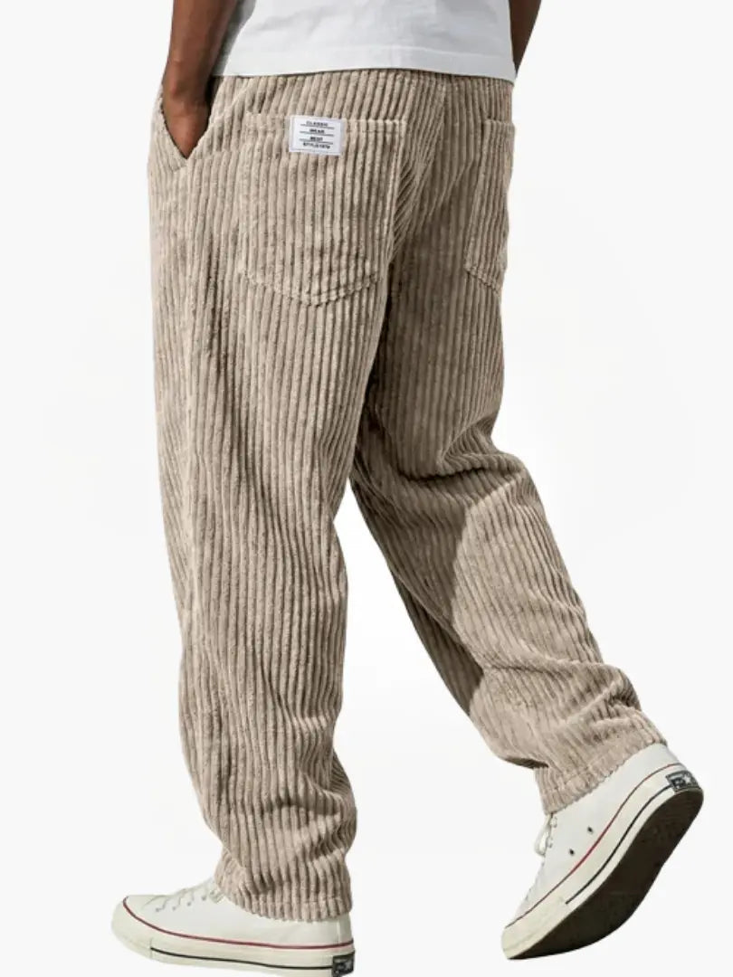 Montarello Men’s Relaxed Corduroy Trousers