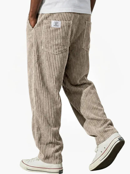 Montarello Men’s Relaxed Corduroy Trousers