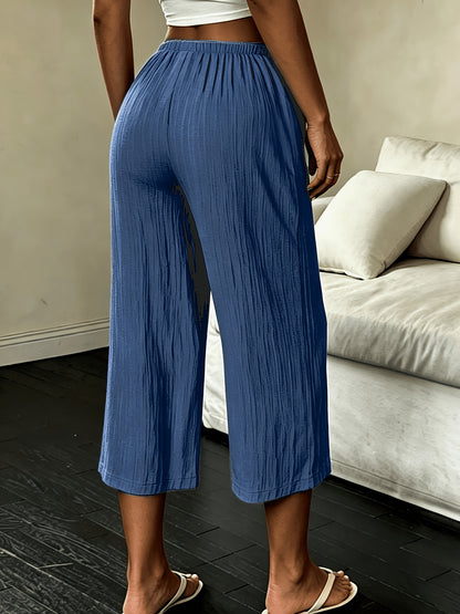 Montarello Wide-Leg Women's Cropped Trousers