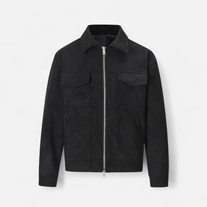 Montarello Men’s Suede Look Jacket