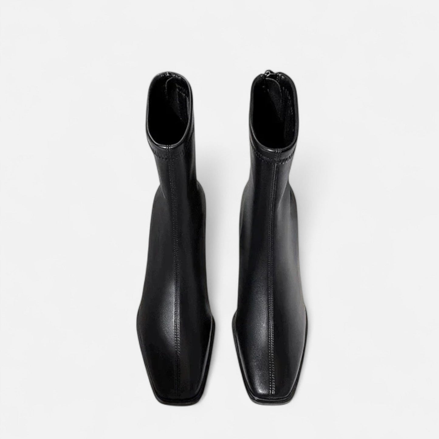 Montarello Women’s Vintage Square-Toe Ankle Boots