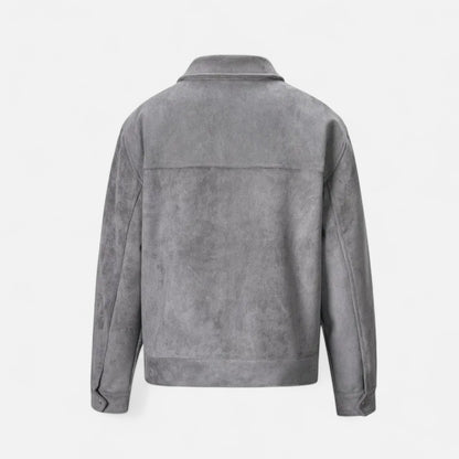 Montarello Men’s Suede Look Jacket