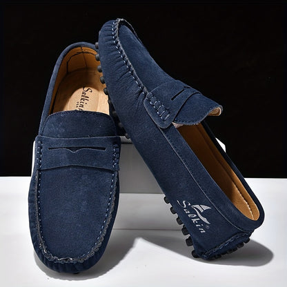 Montarello Suede-Look Men's Slip-On Loafers