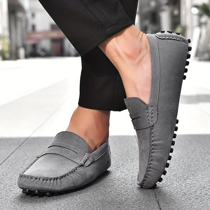 Montarello Suede-Look Men's Slip-On Loafers
