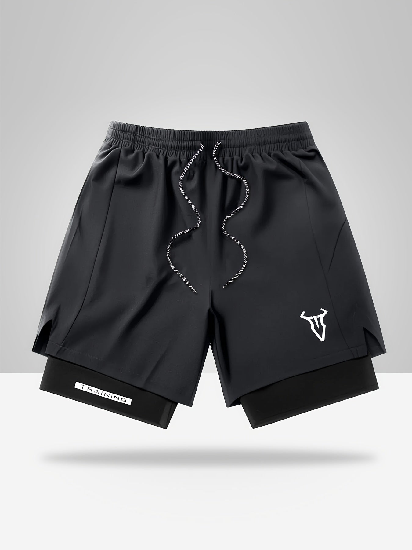 Montarello 2-in-1 Men's Athletic Training Shorts