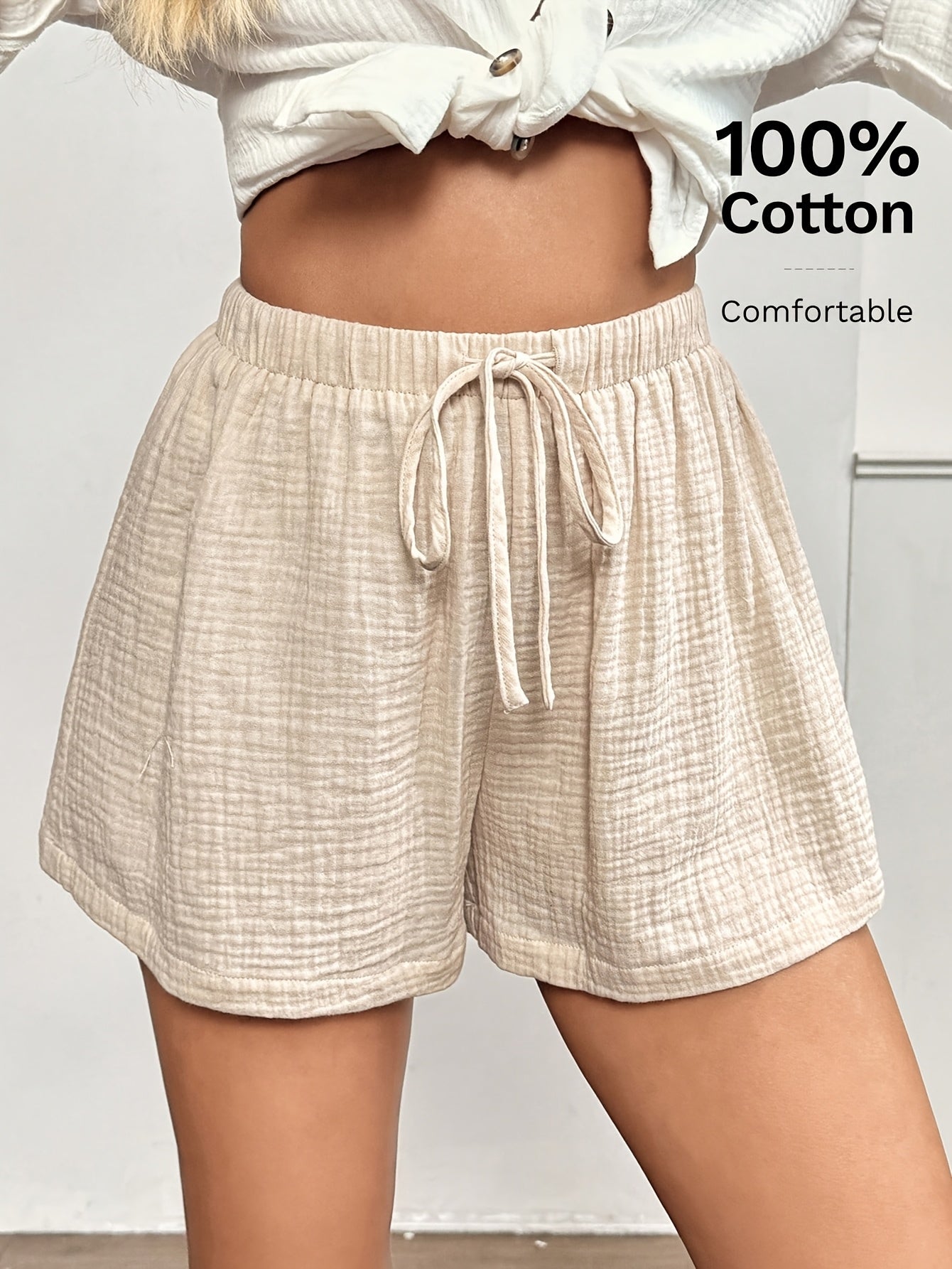 Montarello Drawstring Women's Casual Shorts