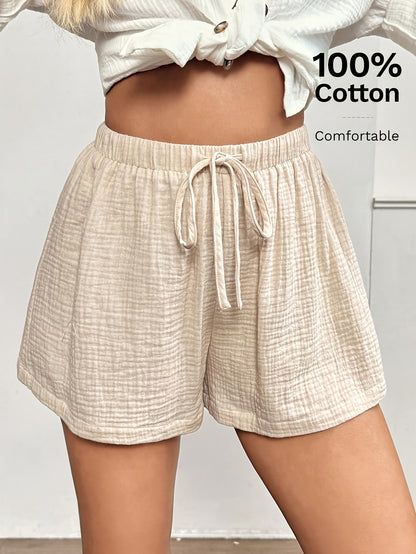 Montarello Drawstring Women's Casual Shorts