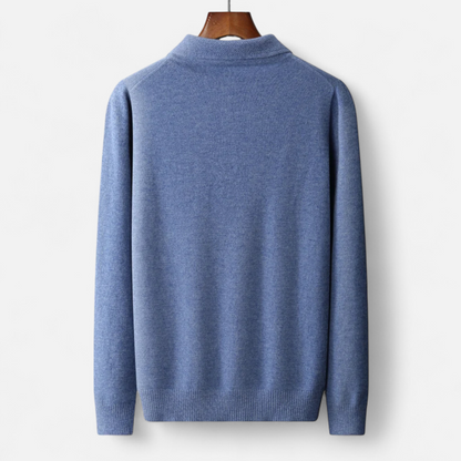 Montarello Merino Polo Wool Sweater