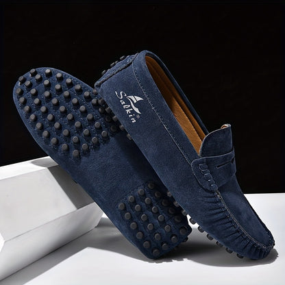 Montarello Suede-Look Men's Slip-On Loafers