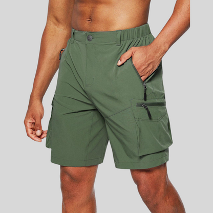 Montarello Zip Pocket Cargo Shorts Men's