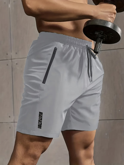 Montarello Zip Pocket Men's Gym Shorts