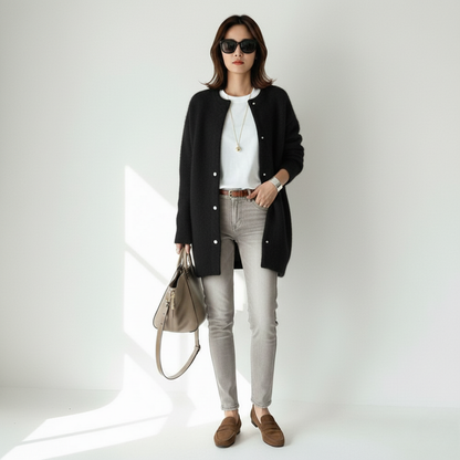 Montarello SoftAura Cozy Knit Cardigan