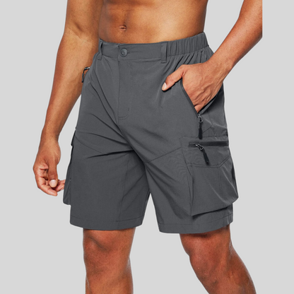 Montarello Zip Pocket Cargo Shorts Men's
