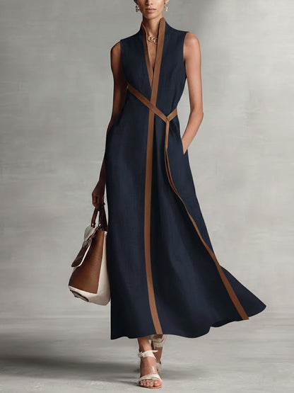 Montarello Lightweight Sleeveless Maxi Dress
