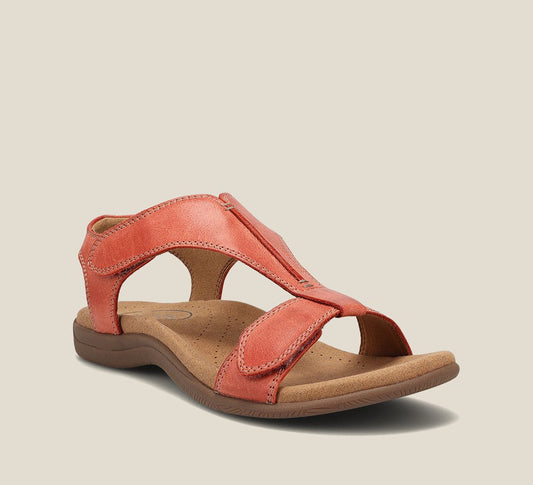 Montarello Women's T-Bar Flat Sandals Cushioned Footbed