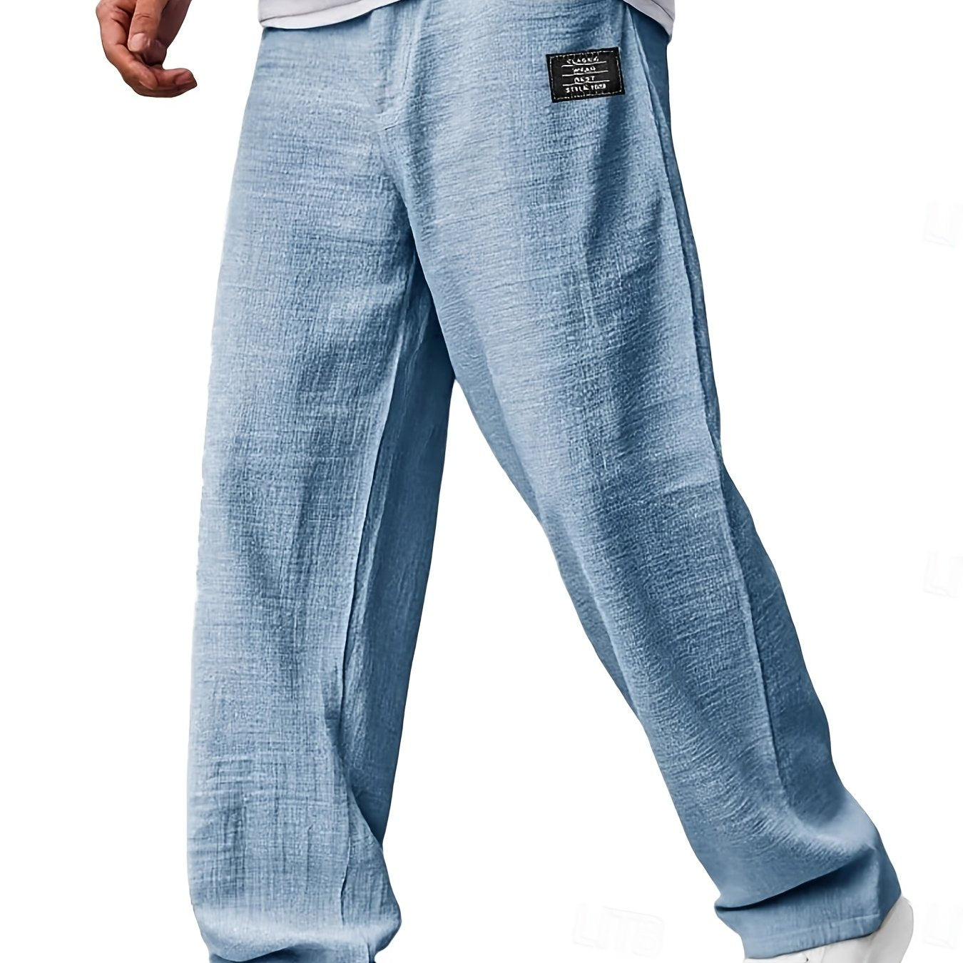 Montarello Wide-Leg Men's Casual Trousers