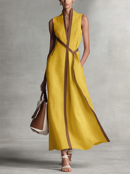Montarello Lightweight Sleeveless Maxi Dress