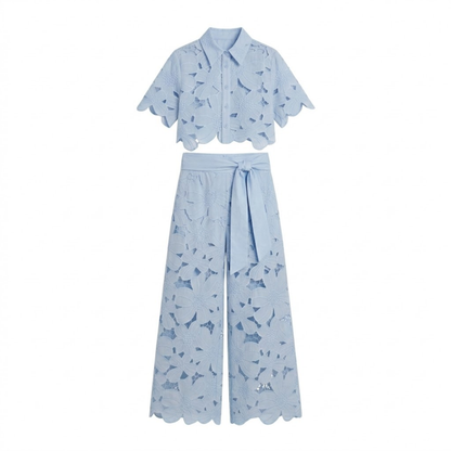 Montarello Women’s Embroidered Co-Ord Set