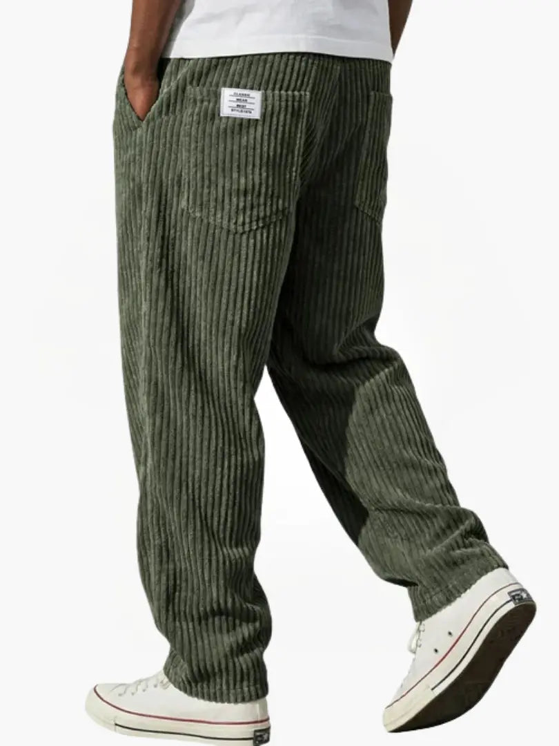 Montarello Men’s Relaxed Corduroy Trousers