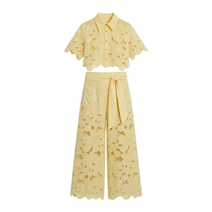 Montarello Women’s Embroidered Co-Ord Set