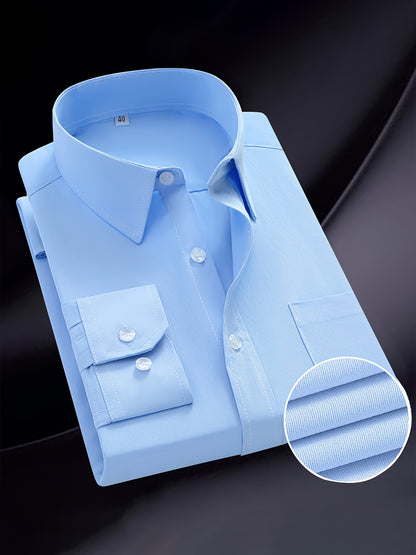 Montarello Men's Formal Shirt Long Sleeve