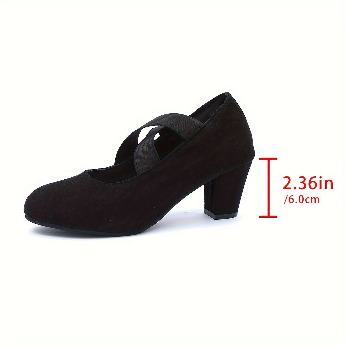 Montarello Cross Strap Women's Block Heel Pumps