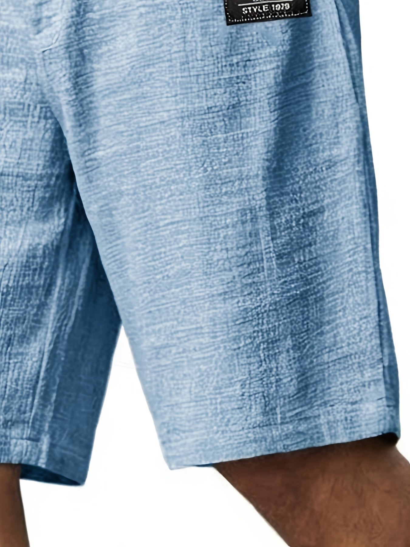Montarello Men’s Textured Relaxed Summer Shorts