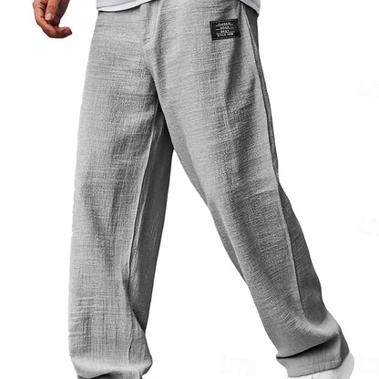 Montarello Wide-Leg Men's Casual Trousers