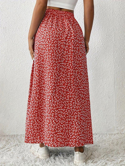 Montarello Ditsy Floral Maxi Skirt Women's