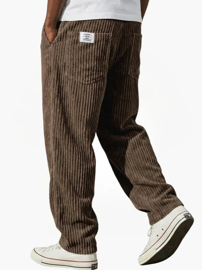 Montarello Men’s Relaxed Corduroy Trousers