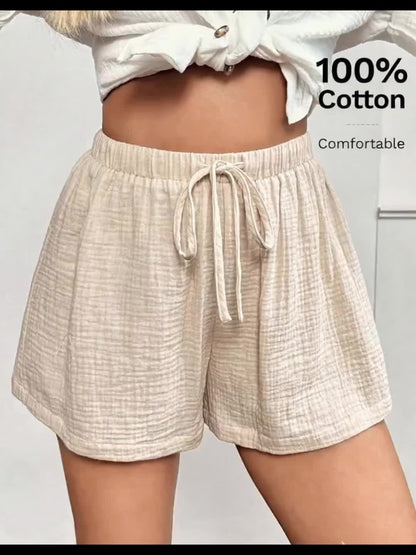 Montarello Drawstring Women's Casual Shorts