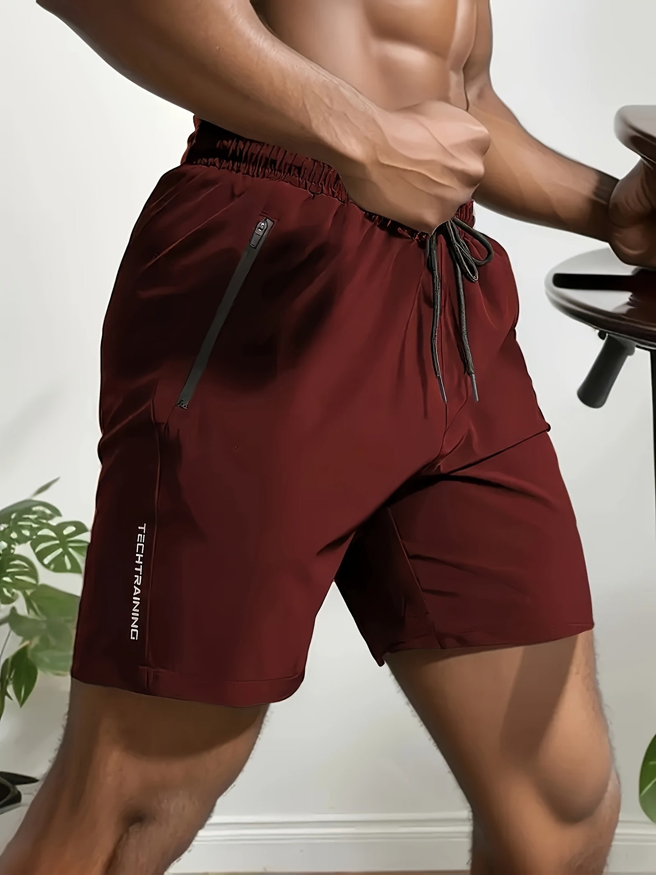 Montarello Zip Pocket Men's Gym Shorts