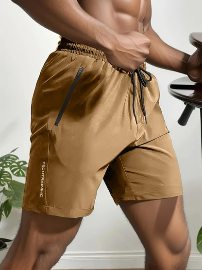 Montarello Zip Pocket Men's Gym Shorts