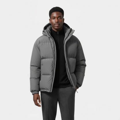 Montarello Men’s Quilted Puffer Winter Jacket