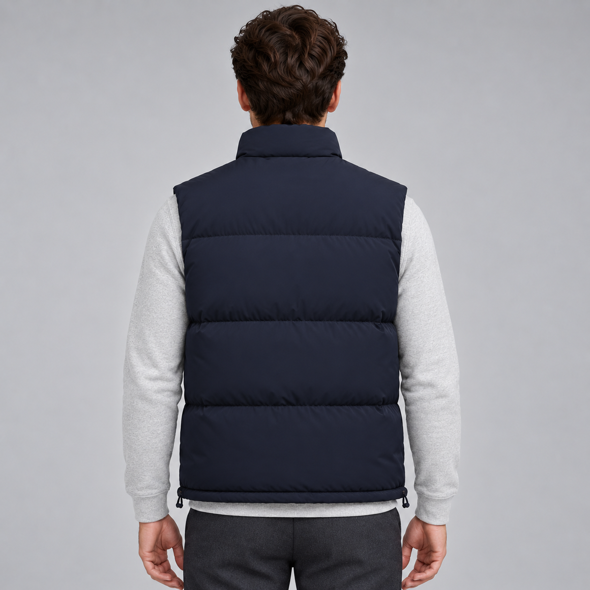 Montarello Men's Gilet Quilted Zip Front Lightweight