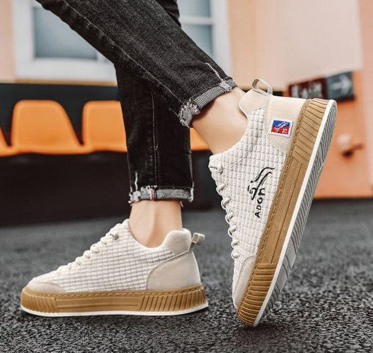 Montarello Lace-Up Flatform Trainers Men's