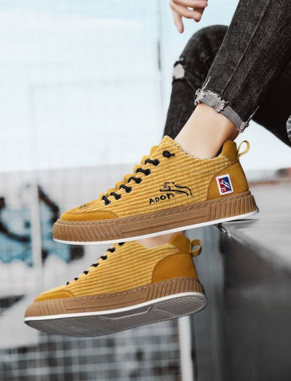 Montarello Lace-Up Flatform Trainers Men's