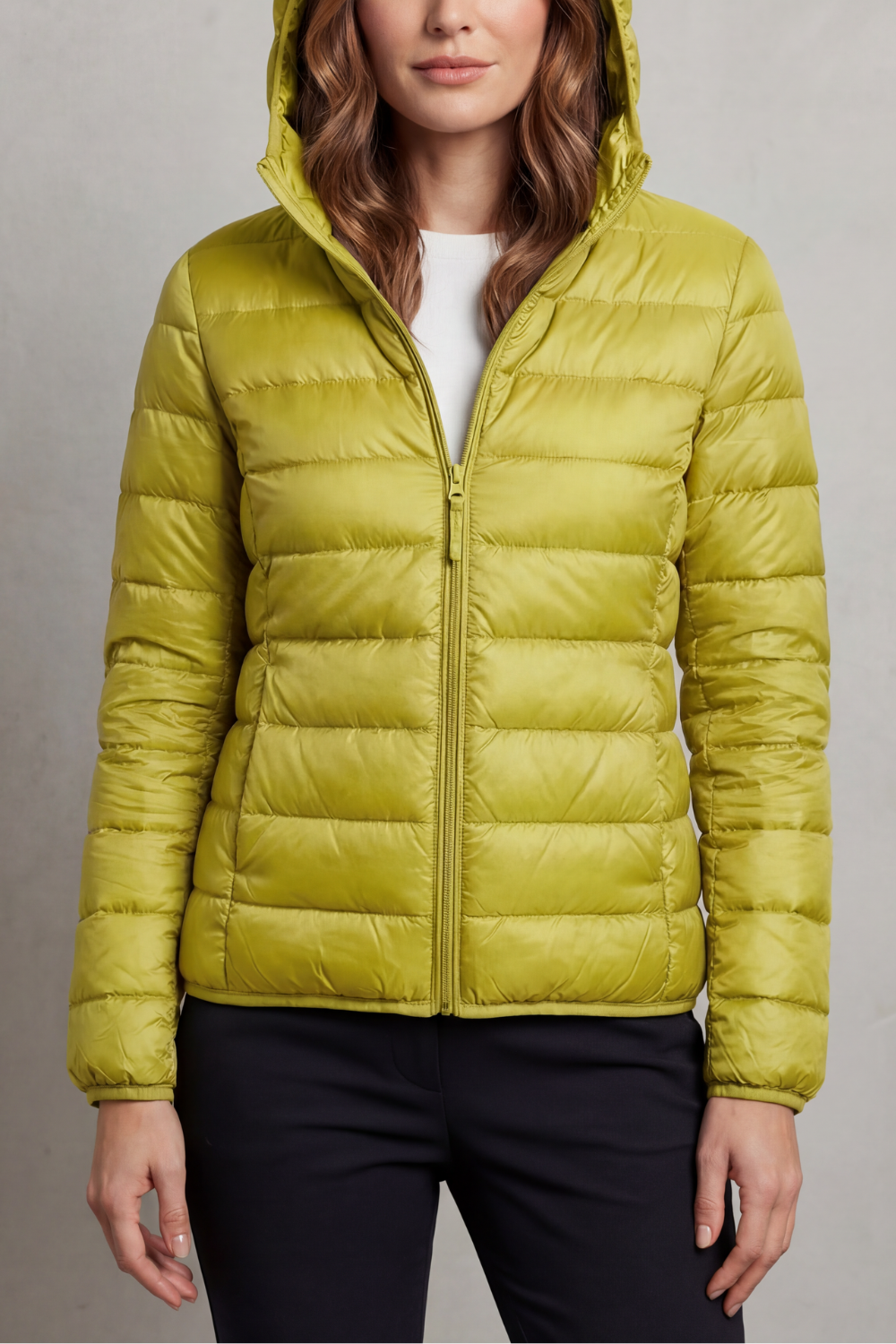 Montarello Women's Hooded Puffer Jacket – Lightweight & Packable